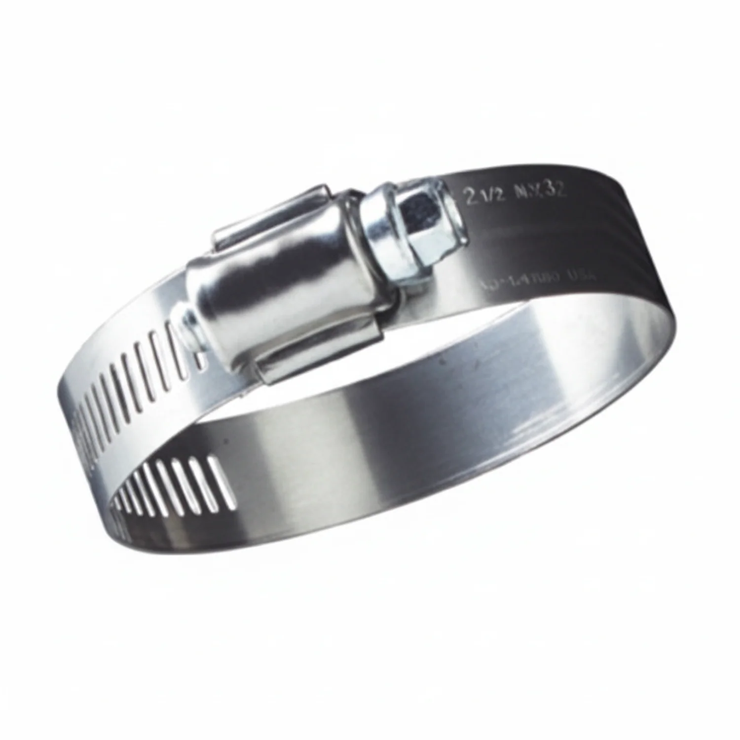#64S All Stainless Steel Hose Clamp 10/box - Image 3