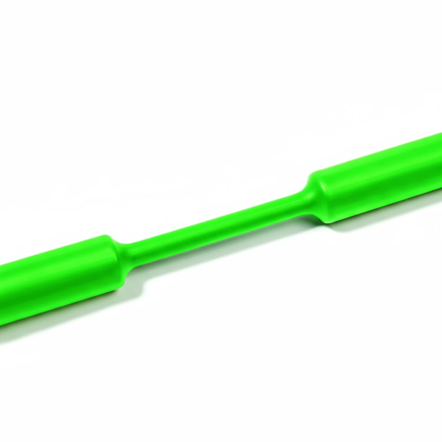 HellermannTyton 309-60301 Heat Shrink Tubing, Mini Reel, 2:1 Shrink Ratio, 1/4", 6.4/3.2 Dia, PO, Green, 50 ft/reel