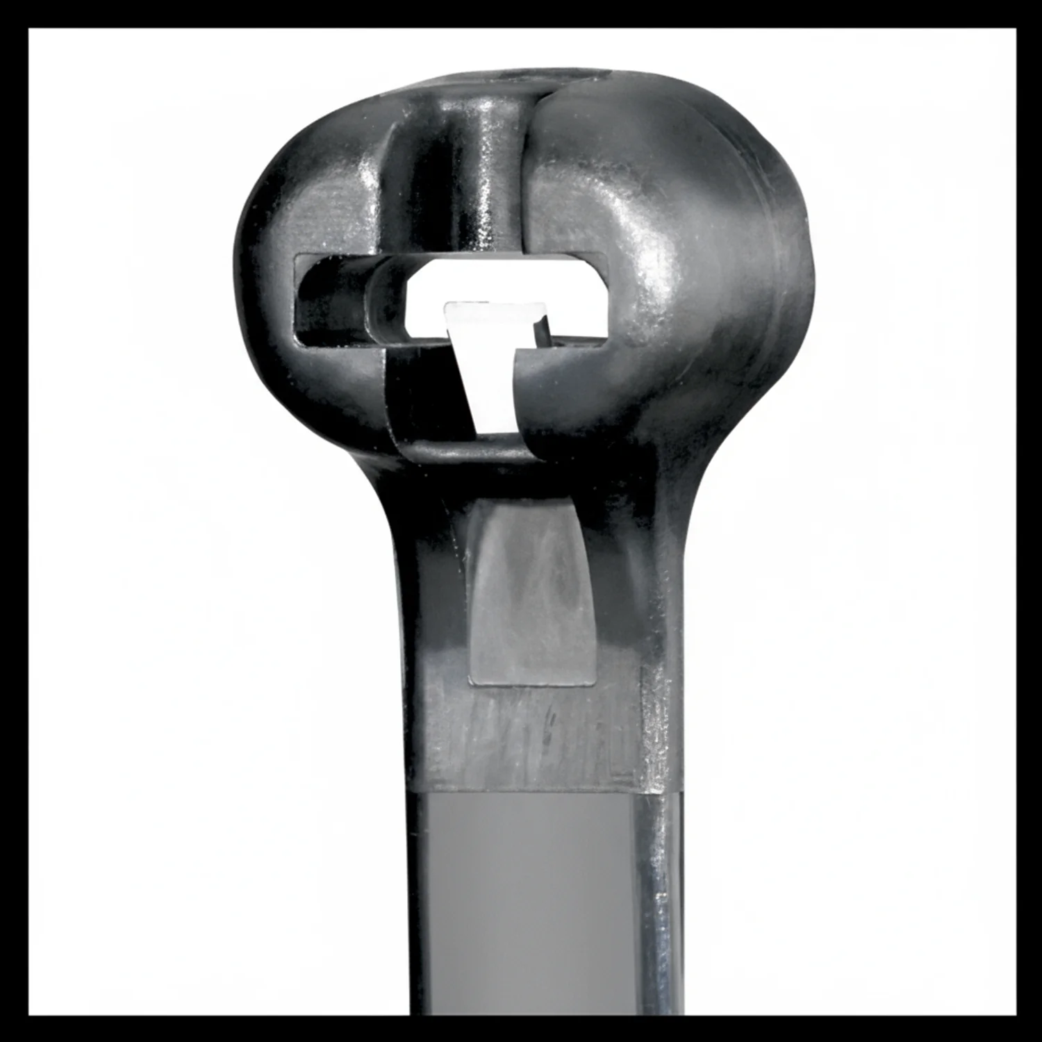 Panduit 14" 40lb UV Black Weather Resistant Dome-Top Barb Ty Cable Ties 1000/bag Part #BT4I-M0