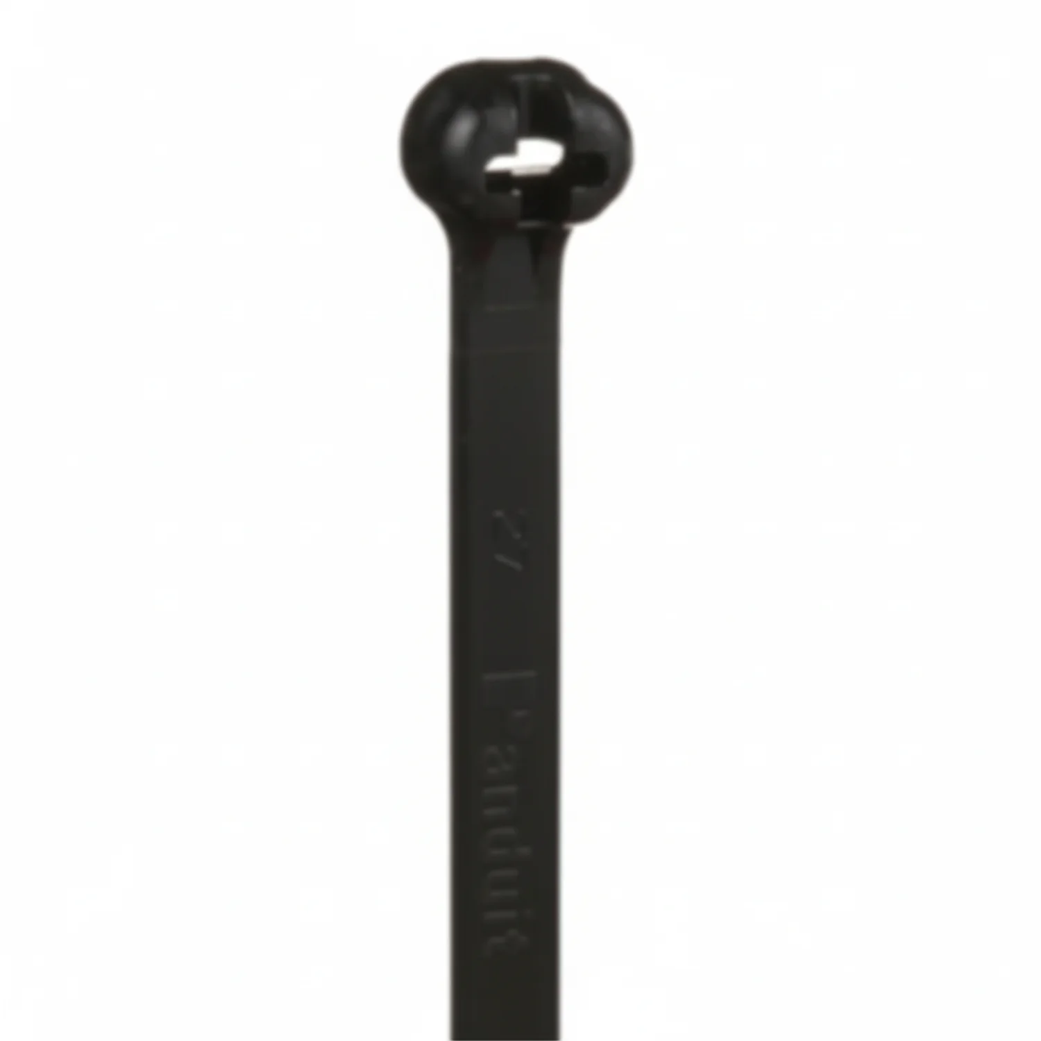 Panduit 18” 120lb. Black UV Weather Resistant Dome-Top Barb Ty Cable Ties 100/bag Part # BT5LH-C0 - Image 3