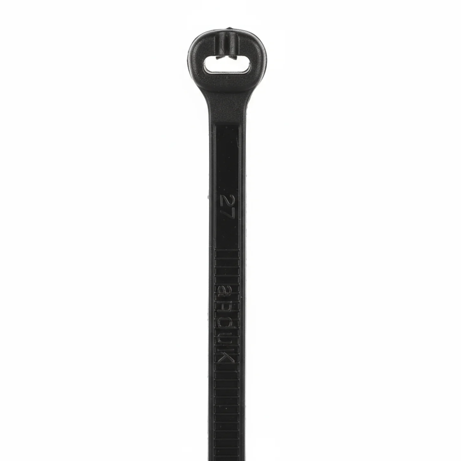 Panduit 18” 120lb. Black UV Weather Resistant Dome-Top Barb Ty Cable Ties 100/bag Part # BT5LH-C0 - Image 4